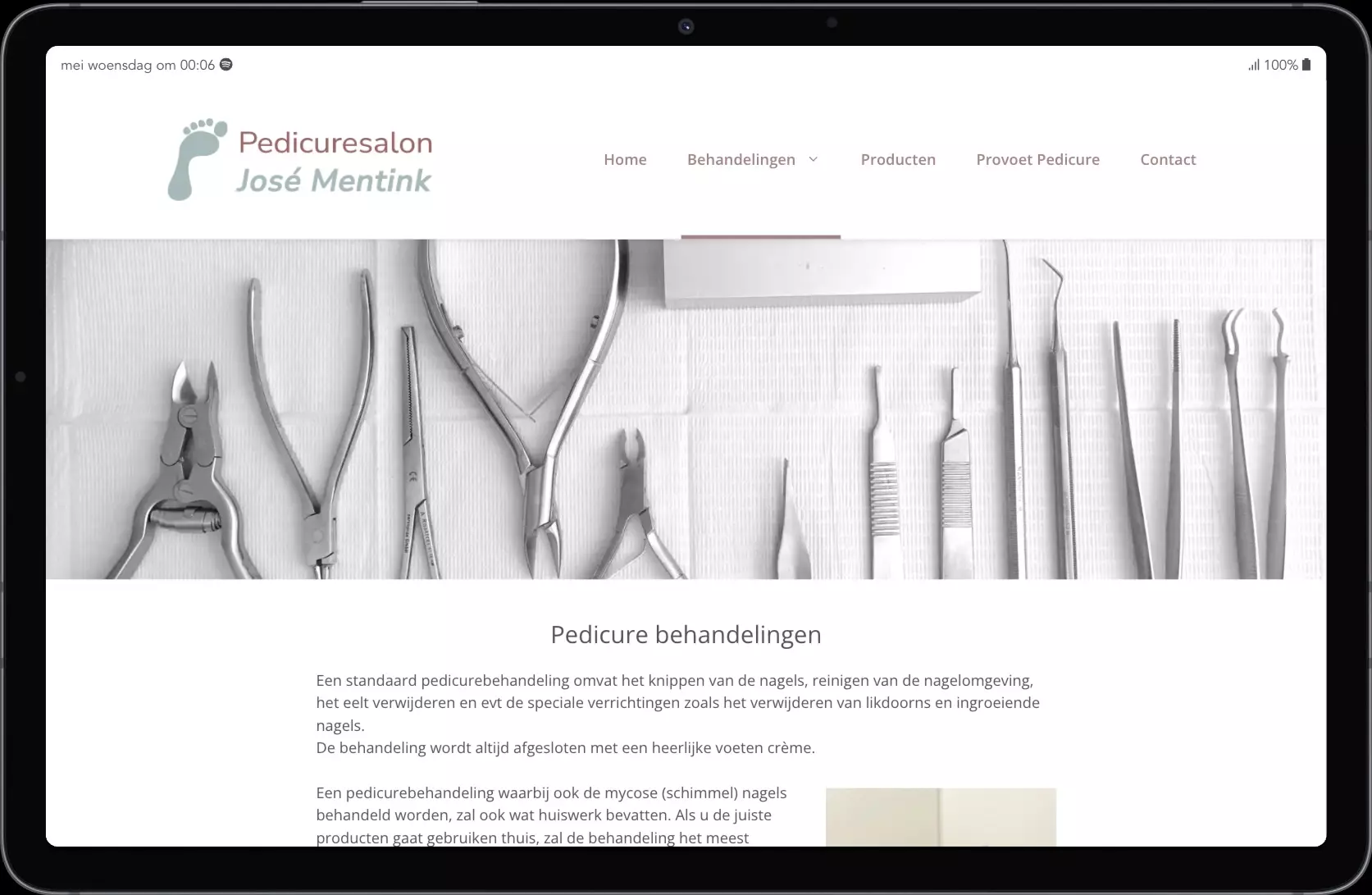 Pedicuresalon José Mentink-2