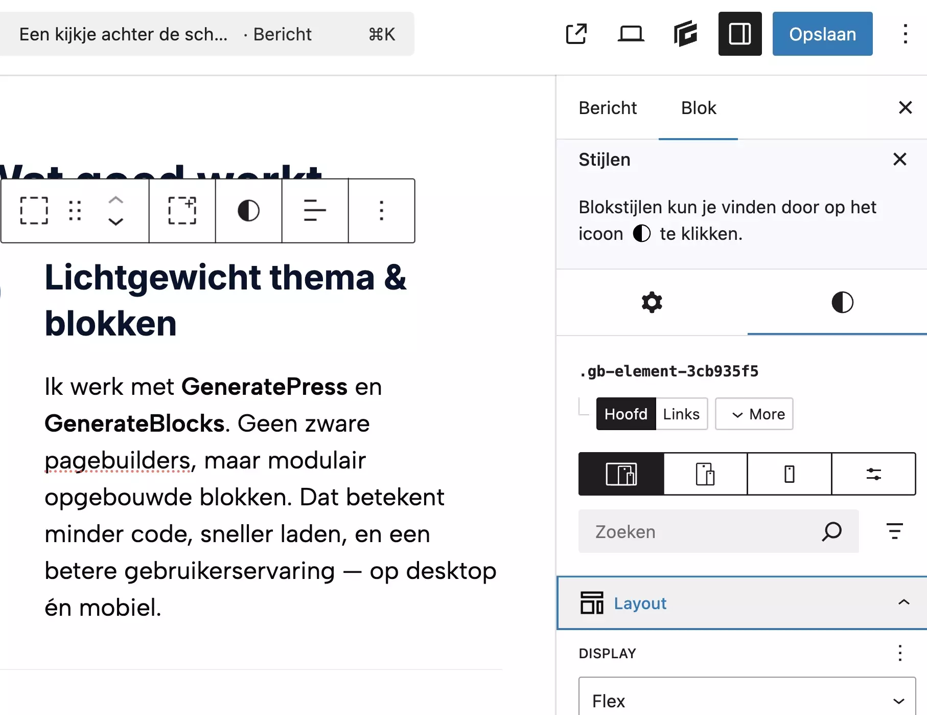 Waarom ik kies voor GeneratePress en GenerateBlocks